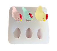 Small Chick Cake Chocolate Mold Safe Adornment Silicone Texture Suitable for Kids Oven Dishwasher Friendly Food Grade Silicone Chicken Mold