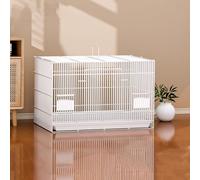 Small Chicken Coops for 4-6 Chickens Easy to Clean and Assemble, Foldable Chicken House Outdoor and Indoor Use with Handle for Moving, Metal Chicken Coops for Duck