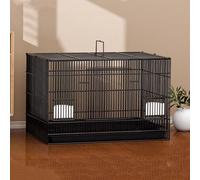 Small Chicken Coops for 4-6 Chickens Easy to Clean and Assemble, Foldable Chicken House Outdoor and Indoor Use with Handle for Moving, Metal Chicken Coops for Duck