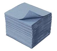Small Children's Mini Paper Hand Towels, V-Fold Interfold, for Nursery School, Blue, 122x122mm (Case of 7200 Towels)