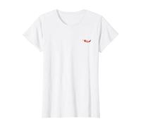 Small Chilli Pepper, hot mini Chilli, red Peppers T-Shirt, Women, White, Small