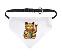 Small 'Chinese Lucky Cat' Dog/Cat/Pet Bandana (PD00061089)