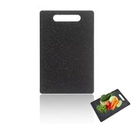 Small Chopping Board,Black Plastic Mini Set Boards for Kitchens,Cutting,Kitchen Accessories,Bar Mat,Safe for Camping Food Fruits Prep Vegetables Easy Grip Handle for Slicing,Fruit,Meat Cheese