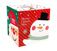 Small Christmas Boxes,Snowman Folding Party Supplies,Decorative Christmas Boxes - for Rings Necklaces Bracelets Watches Perfume Birthday Halloween Thanksgiving Holiday New Year Wedding Eve