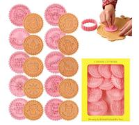Small Christmas Cookie Cutters 10 Pieces DIY Fondant Press Molds | Pie Crust Cutter Stamp for Bakers Beginners Professionals Home Apartment Party School Project Themed Event Workshop