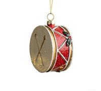 Small Christmas Drum Ornament Perfectly Suited for Various Decorating Styles (Drums)