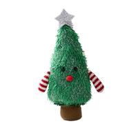 Small Christmas Tree | 3d Mini Christmas Trees | Tree-Shaped Figurine Ornaments with Star Top for Home Living Room, Bedroom, Workplace Decoration