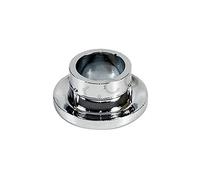 Small Chromed Rosette Rose Collar for Bathroom Sink Basin Overflow 15mm Diameter