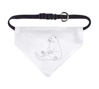 Small 'Chubby Otter' Dog/Cat/Pet Bandana (PD00060529)