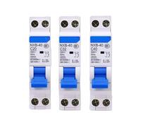 Small circuit breaker NXB-401p+nC series household air switch double inlet and double outlet single chip double(6A)