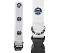 Small 'Circular Skull and Crossbones' Dog Collar (PR00067243)