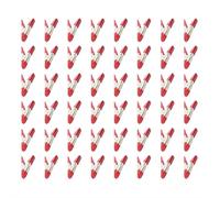 Small Clamps Garden Mini Spring Clamp Heavy Duty for Crafts Backdrop Warm House Metal Clips 3/4 Inch Jaw Opening for Woodworking Photography Home Decoration or Industrial Production (Red 48pcs)