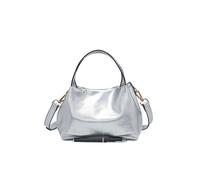 Small Classic Design Bucket Shoulder Handbag Crossbody Bag Pluspup Silver One Size