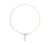 Small Claude Pearl Necklace - female - Vivienne Westwood - Necklaces - White - ONE SIZE - Accessories ONE SIZE