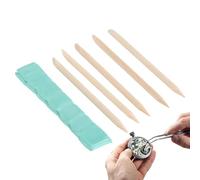 Small Cleaning Putty - Watch Cleaning Clay, Hand Removal Kit | 12 Oil Grease Remover for Cleaning and Repairing Watches, Repair Clay Putty Professional Bar Parts Cleaner Watchmaker, Single Attributes