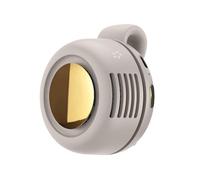 Small Clip on Fan, Personal Portable Blower, 360 Rotation 3 Speeds, Rechargeable Battery Operated Airflow, No Hands Cooling Device to Outdoor Hiking Camping Home Workplace Travel 2.91 x 2.56 x 1.97