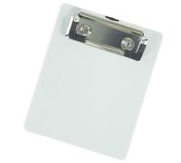 Small Clipboard Writing Board with Strong Metal Clamp for Business Meetings and School Classroom Cafe Restaurant Paper Clamp Board