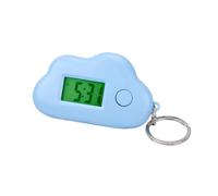 Small Clock | Cloud Date Display with Key Ring | Electric Travel Clock Digital Watch, for Home, Kitchen, Office, School, Classroom, Dorm, Home