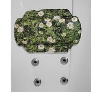 Small Cloud Daisy Neck Pillow 32x22cm. Flower motif PVC foam-soft