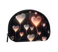 Small Coin Purse Personalized Women Wallet Coin Pouch Glowing Heart Love Outdoor Shopping Coins Wallet Change Storage Bag For Women Gifts