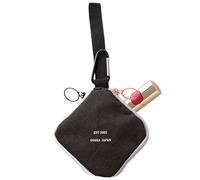 Small Coin Purse - Women's Multi-functional Travel Wallet, Lightweight Portable for Lip Balm Powder, Keys, Birthday, Family Reunion | Multifunctional Indoor Use Pair, Black, Consulte la descripción