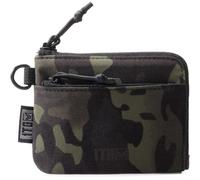 Small Coin Purses 500D Cordura Small Purse with Zip for Men and Women, Camo black, 15*10*5, Modern