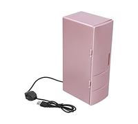 Small Cold Warm Fridge, Mini USB Portable Car Refrigerator for Bedroom Car Office Dorm Room, Dual Use Electric Cooler & Warmer for Food Drinks Skincare Beverage Cosmetics Medicines