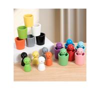 Small Color People Classification Cup For Children Educational Toys Development