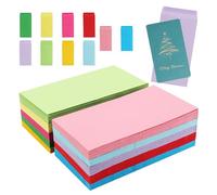 Small Colored Envelope,100pcs Color Package Envelopes - 6.5x3.5in Cute Envelopes Printable Invitation Envelope for Weddings Photos Postcards