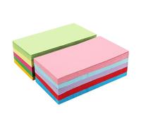 Small Colored Envelopes - 100pcs Greeting Card Envelopes, 6.5x3.5in Cute Invitation Envelope, Thick Paper | Sufficient Printable Inkjet Compatible for Weddings Photos Postcards Birthday Graduation