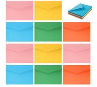 Small Coloured Envelopes Money Gift Mini Envelopes Envelope 115 x 80 mm for Gift Greeting Cards Wedding Business Invitation 50 Pcs Colorful