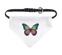 Small 'Colourful Butterfly' Dog/Cat/Pet Bandana (PD00060543)