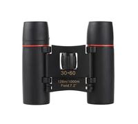 Small Compact Binoculars, Mini Binocular for Traveling Sightseeing Birds Watching, Lightweight Pocket Folding Binoculars for Concert Theater Opera(Black)