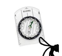 Small Compass - Portable Navigation Tool, Survival Direction Guide | Acrylic Hiking Compass For Backpacking Camping Hunting Gear For Outdoor Adventures For Hikers Travelers Scouts And Campers