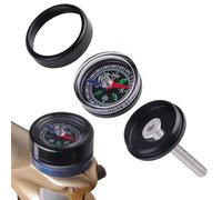 Small compass the bike,bicycle headset Compass bicycle compass,small survival compass Multifunctional outdoor navigation tool road vehicles Mountain bike