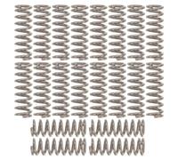 Small Compression Spring Steel Coil 20pcs for Needle Nose Pliers | Polished Finish, Consistent Elasticity and Smooth Rebound, Suitable for Jewelers, Hardware Repairers, Home Workshops