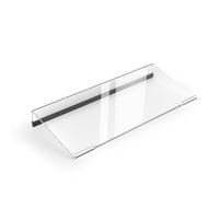 Small Computer Acrylic Keyboard Stand, 11.8 x 5.1 Inch- keyboard stand for desktop for 78 Keys Keyboard, Acrylic Keyboard Riser Lift for Desk, keyboard Holder for Mini, Apple Magic Keyboard