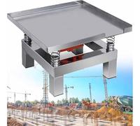 Small Concrete Vibrating Table Platform, 35 * 35/50 * 50CM Concrete Shaker, Stainless Steel Mini Vibration Bench Test Block