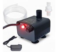 Small Condensate Pump With Check Valve, 4.5FT Auto Submersible Water Pumps, Drain Pump with Level Sensor, Mini HAVC Pumps For Dehumidifier/Air Conditioner/Ice Maker/Furnace/AC Unit, Auto Shut Off