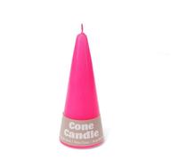 Small Cone Candle - Bright Pink
