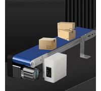 Small Conveyor Cargo Lane, 1000 * 90mm With Copper Core Motor, Bidirectional Transmission And Can Connect To PLC Signal, Stepless Speed Regulation