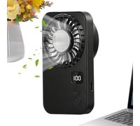 Small Cooling Fan 100 Speeds Rechargeable Travel Wind Blower