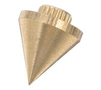 Small Copper Plumb Cone Physics Teaching Aid for Gravity Experiments | Compact Golden Device, Consistent Mass Reference, Supports Flat Throw Demonstrations in Classrooms or Home Laboratory Study