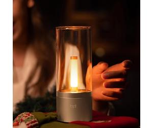 Small Cordless Table Lamp, Rechargeable LED Night Light, Dimmable Battery Opera