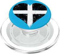 Small Cornwall Flag on St Piran's Day for Cornish Pride PopSockets PopGrip for MagSafe