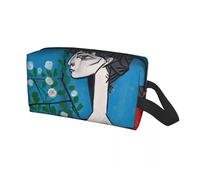 Small Cosmetic Bag Custom Pablo Picasso Girl Before A Mirror Travel Cosmetic Bag for Women Toiletry Makeup Organizer Lady Beauty Storage Dopp Kit(Color12)