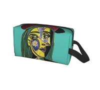 Small Cosmetic Bag Custom Pablo Picasso Girl Before A Mirror Travel Cosmetic Bag for Women Toiletry Makeup Organizer Lady Beauty Storage Dopp Kit(Color09)