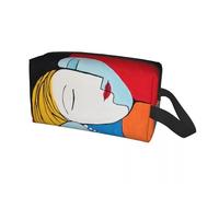 Small Cosmetic Bag Custom Pablo Picasso Girl Before A Mirror Travel Cosmetic Bag for Women Toiletry Makeup Organizer Lady Beauty Storage Dopp Kit(Color14)