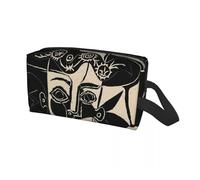 Small Cosmetic Bag Custom Pablo Picasso Girl Before A Mirror Travel Cosmetic Bag for Women Toiletry Makeup Organizer Lady Beauty Storage Dopp Kit(Color01)