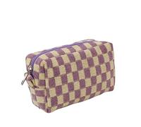 Small Cosmetic Bag Cute Makeup Bag Y2k Accessories Aesthetic Make Up Bag Y2k Purse Cosmetic Bag for Purse, Purple